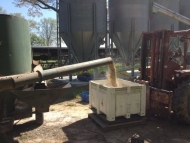 Unloading Feed